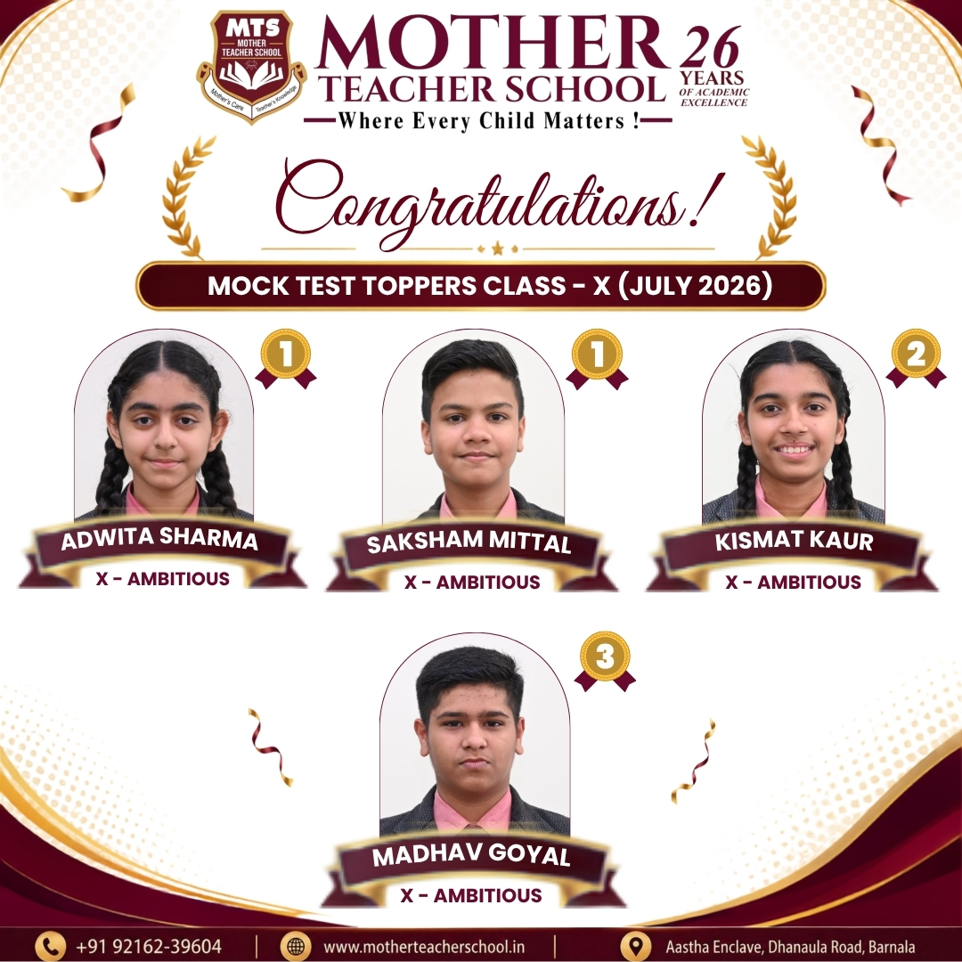 Mother Teacher School Barnala